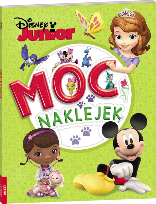 okładka Disney Junior Moc naklejek FBSB-3 książka