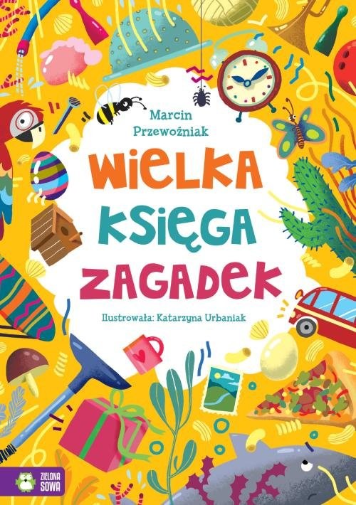okładka Wielka księga zagadek książka | Przewoźniak Marcin