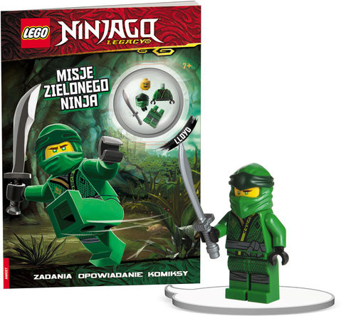 okładka Lego Ninjago Misje Zielonego Ninja LNC-6720Y książka