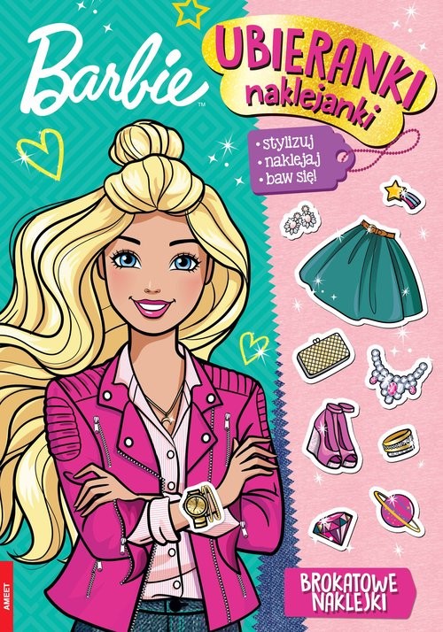 okładka Bartbie Ubieranki, naklejanki SDU-1105 książka