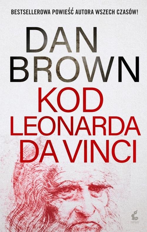 okładka Kod Leonarda da Vinci książka | Dan Brown