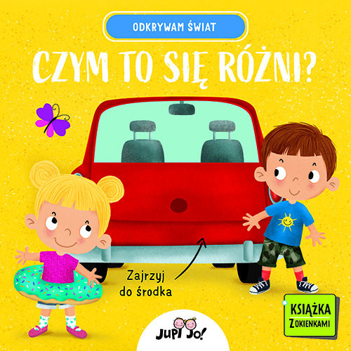 okładka Odkrywam świat. Czym to się różni? Książka z okienkami książka | Magdalena Młodnicka