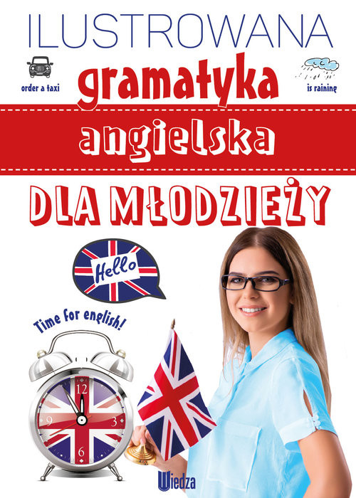 okładka Ilustrowana gramatyka angielska dla młodzieży książka | Machałowska Marta