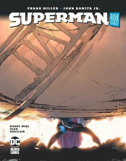 okładka Superman Rok pierwszy książka | Frank Miller, John Jr Romita