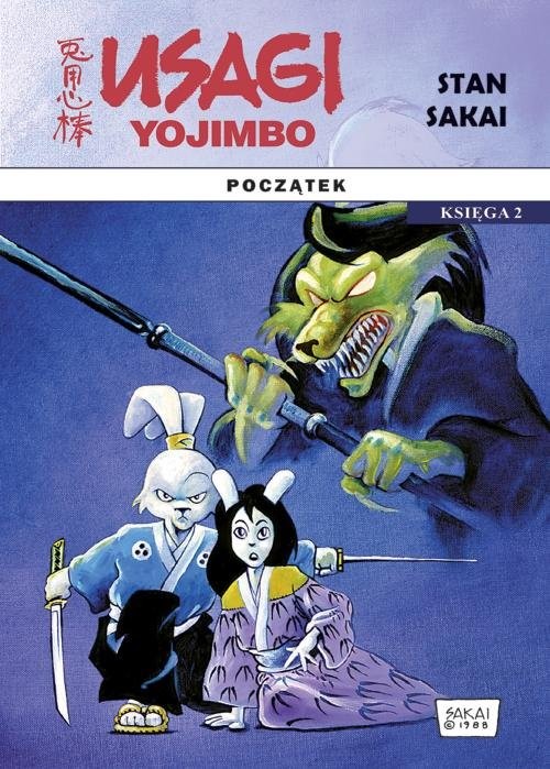 okładka Usagi Yojimbo Początek księga 2 książka