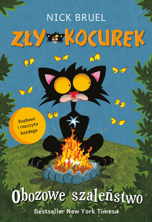 okładka Zły Kocurek Obozowe szaleństwo książka | Bruel Nick