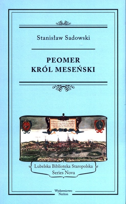 okładka Peomer, król meseński książka | Sadowski Stanisław