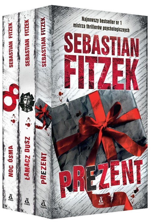 okładka Prezent / Łamacz dusz / Noc ósma książka | Sebastian Fitzek