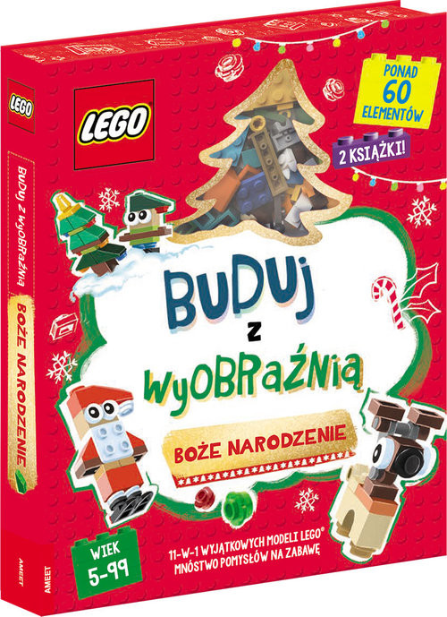 okładka Lego Iconic Buduj z wyobraźnią Boże Narodzenie Z LRB-6603 książka | Opracowania Zbiorowe