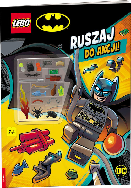 okładka Lego DC Comics Ruszaj do akcji! BOA-6450 książka