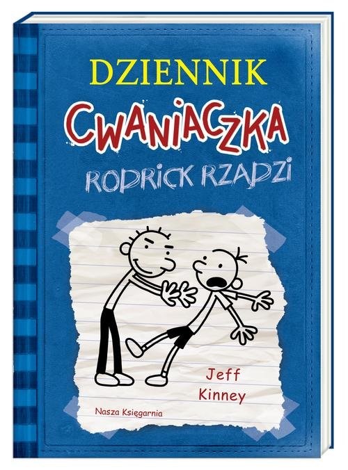 okładka Dziennik cwaniaczka Rodrick rządzi książka | Jeff Kinney