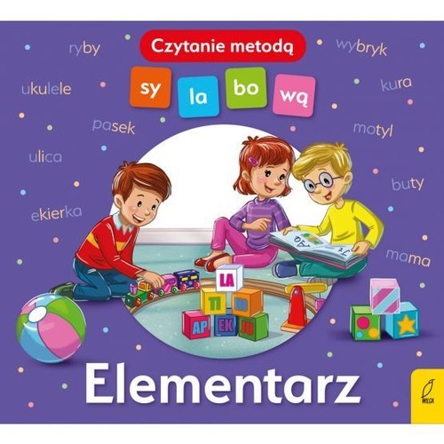 okładka Elementarz Czytanie metodą sylabową książka | Sobkowiak Monika