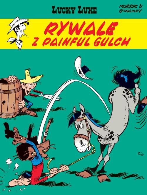 okładka Lucky Luke Rywale z Painful Gulch książka | René Goscinny, Morris