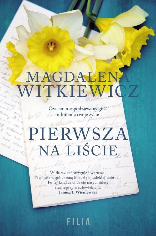 okładka Pierwsza na liście książka | Magdalena Witkiewicz