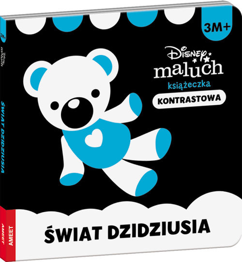 okładka Disney maluch Książeczka kontrastowa Świat dzidziusia książka