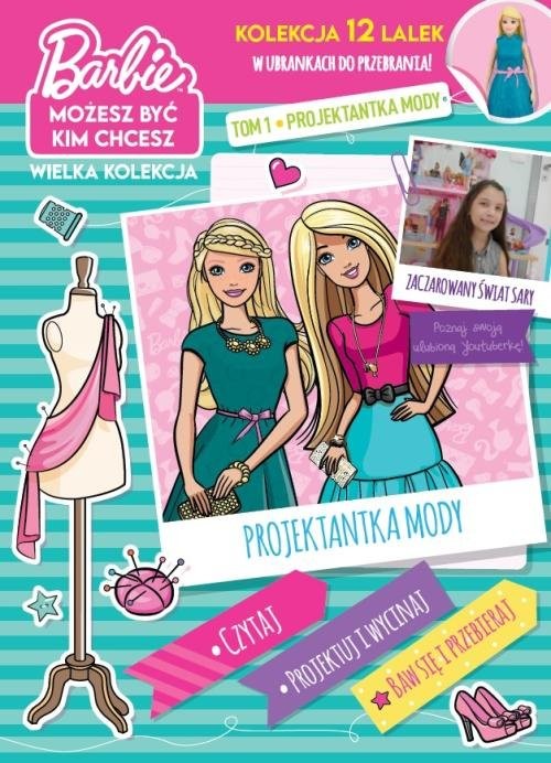 okładka Barbie Możesz być kim chcesz cz.1 Projektantka mody książka