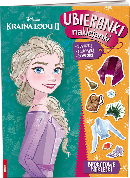 okładka Kraina lodu 2. Ubieranki, naklejanki SDU-9105 książka | Opracowania Zbiorowe