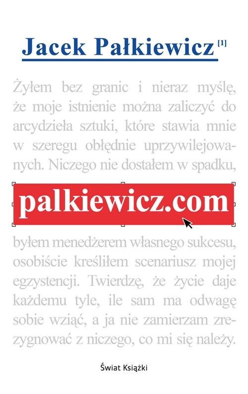 okładka palkiewicz.com książka | Jacek Pałkiewicz