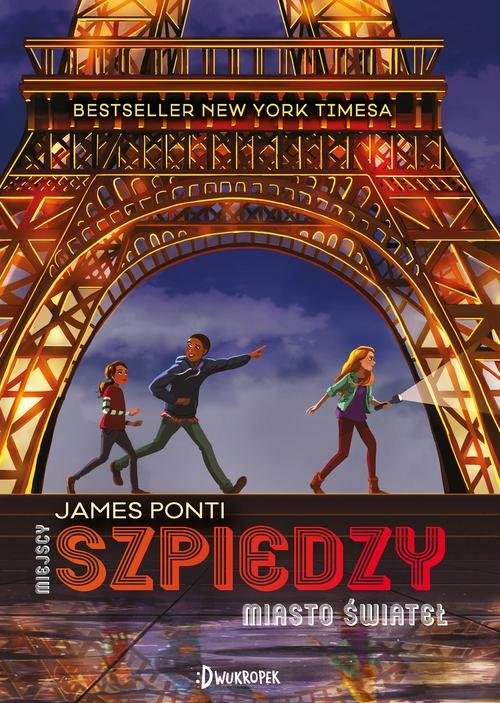 okładka Szpiedzy Miasto świateł książka | Ponti James