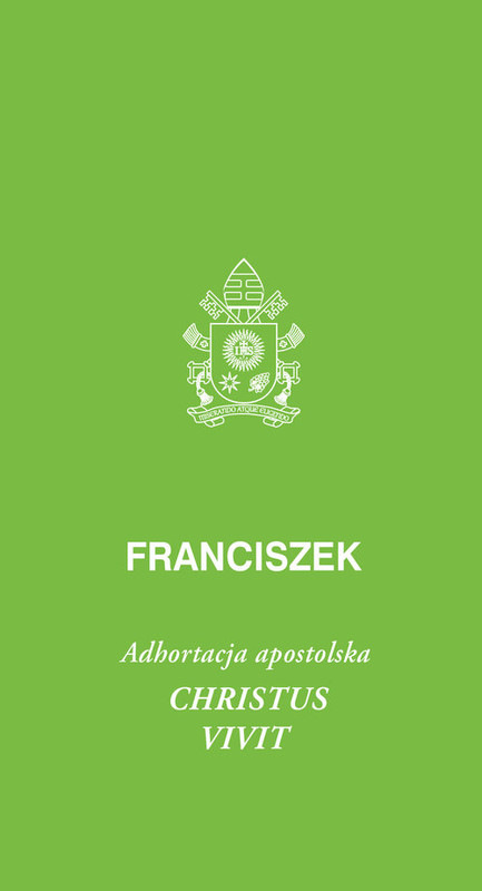 okładka Christus vivit Adhortacja apostolska książka | Papież Franciszek