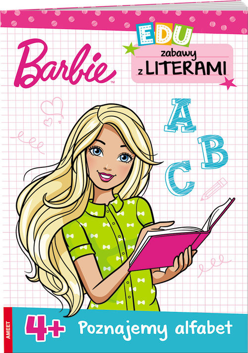 okładka Barbie Zabawy z literami UCL-1101 książka