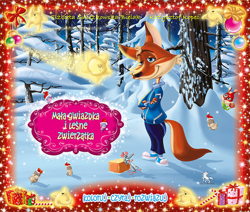 okładka Mała gwiazdka i leśne zwierzątka książka | Kopeć Krzysztof, Elżbieta Śnieżkowska-Bielak