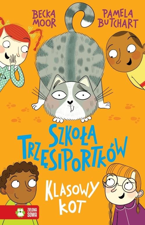 okładka Szkoła Trzęsiportków Klasowy kot książka | Pamela Butchart