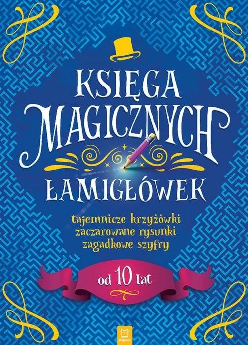 okładka Księga magicznych łamigłówek książka