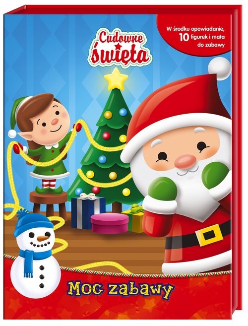 okładka Moc zabawy Cudowne święta książka