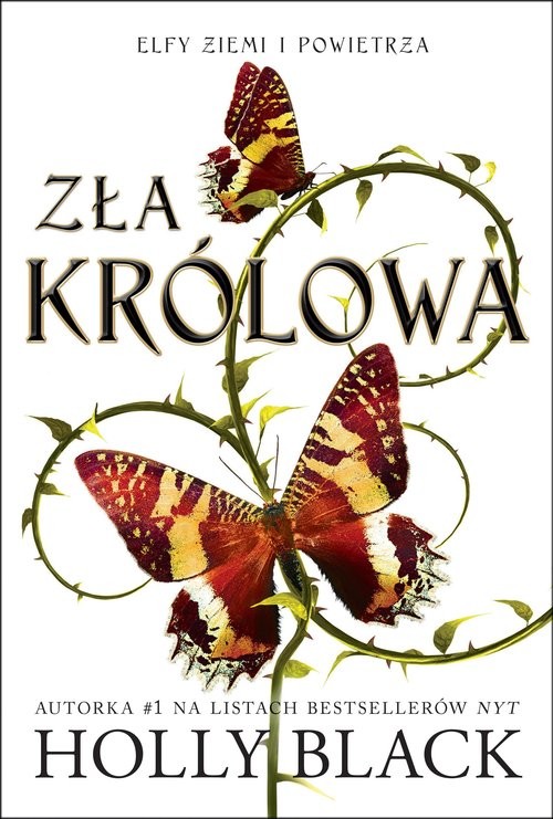 okładka Zła królowa Elfy ziemi i powietrza Tom 1 książka | Holly Black