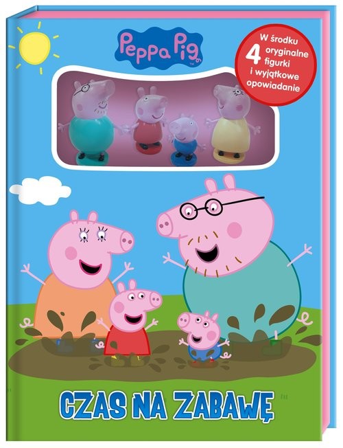 okładka Peppa Pig Czas na zabawę książka | Opracowania Zbiorowe