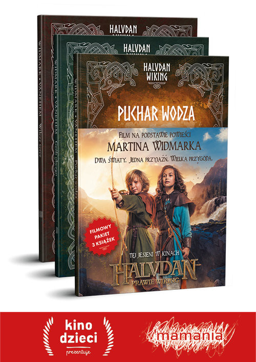 okładka Pakiet filmowy Halvdan Wiking książka | Martin Widmark, Petter Lidbeck