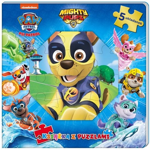 okładka Psi patrol Książka z puzzlami książka | Opracowania Zbiorowe