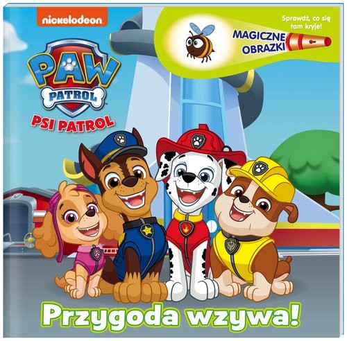 okładka Psi Patrol Magiczne obrazki Przygoda wzywa! książka | Opracowania Zbiorowe