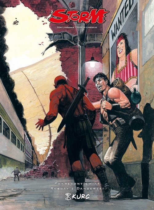 okładka Storm 9 Pokręcony świat Roboty z Dandrezei książka | Don Lawrence, Martin Lodewijk