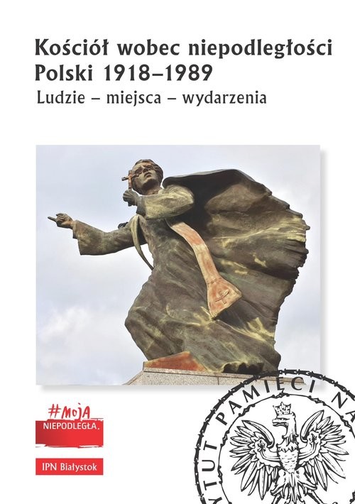okładka Kościół wobec niepodległości Polski 1918-1989 Ludzie - miejsca - wydarzenia książka