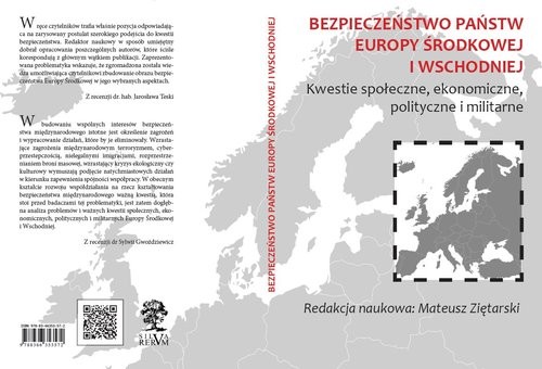 okładka Bezpieczeństwo państw Europy Środkowej i Wschodniej Kwestie społeczne, ekonomiczne, polityczne i militarne książka
