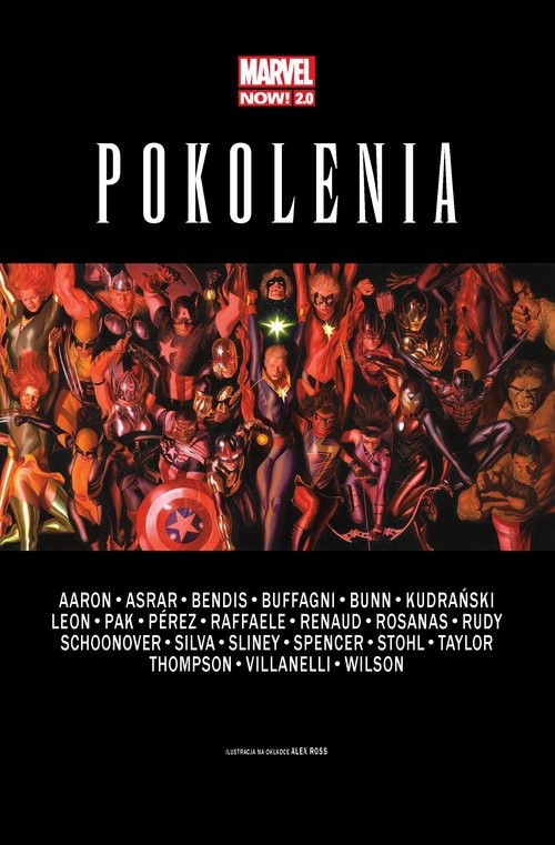 okładka Pokolenia książka | Greg Pak, Cullen Bunn, Tom Taylor