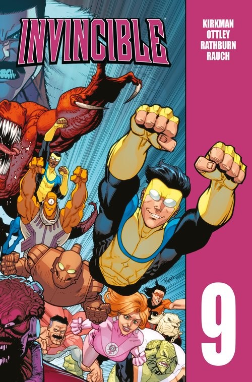 okładka Invincible Tom 9 książka | Robert Kirkman