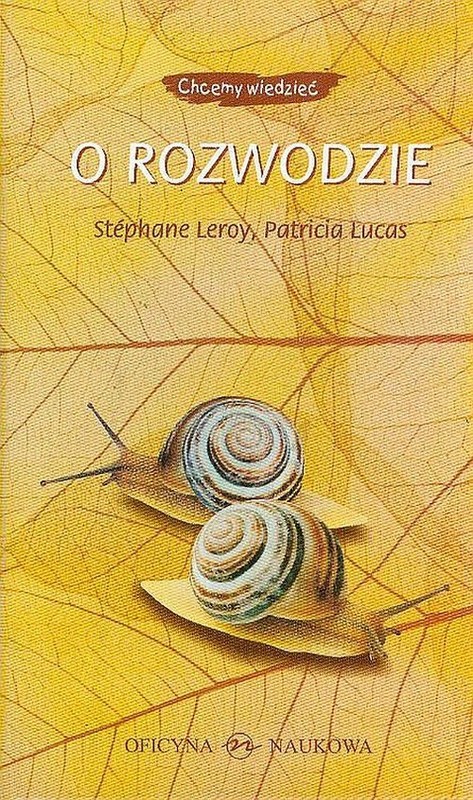 okładka O rozwodzie książka | Stephane Leroy, Patricia Lucas