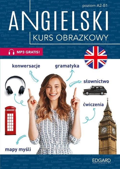 okładka Angielski Kurs obrazkowy książka | Rafał Tondera