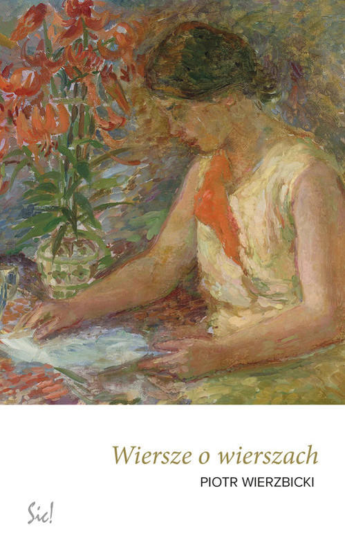 okładka Wiersze o wierszach książka | Piotr Wierzbicki