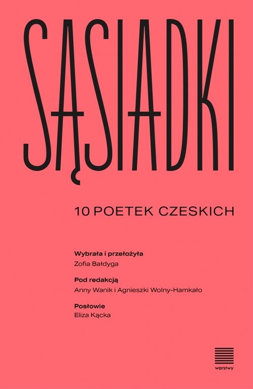 okładka Sąsiadki 10 poetek czeskich książka