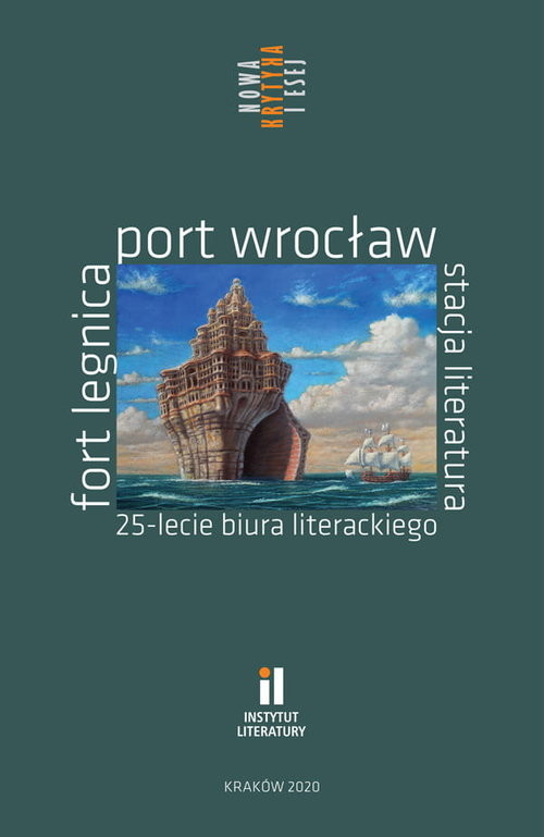 okładka Fort Legnica Port Wrocław Stacja Literatura 25-lecie Biura Literackiego książka