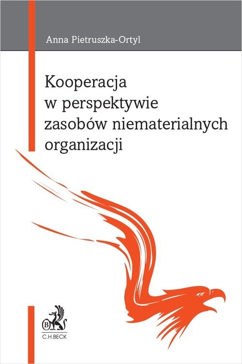 okładka Kooperacja w perspektywie zasobów niematerialnych organizacji książka | Anna Pietruszka-Ortyl