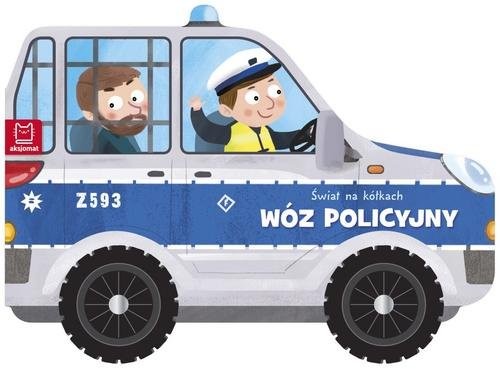 okładka Świat na kółkach Wóz policyjny książka