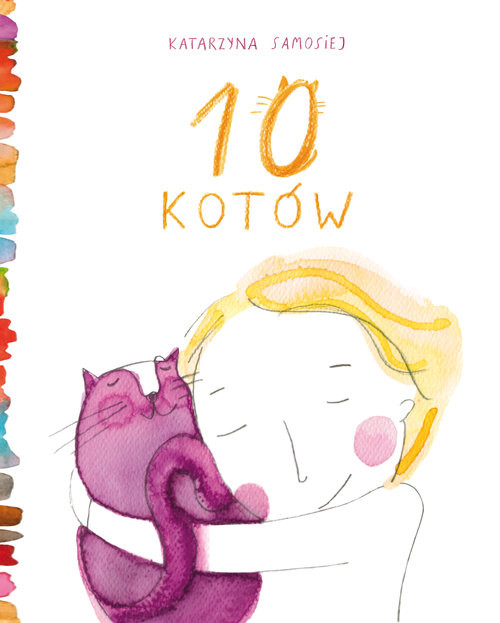 okładka 10 kotów książka | Samosiej Katarzyna