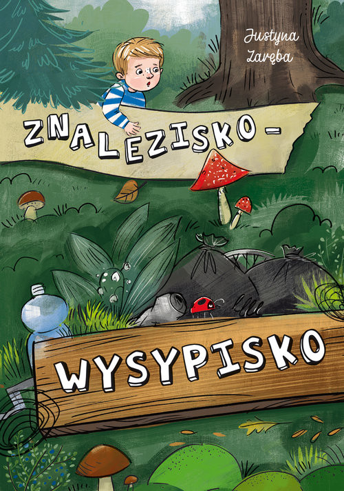 okładka Znalezisko wysypisko książka | Zaręba Justyna
