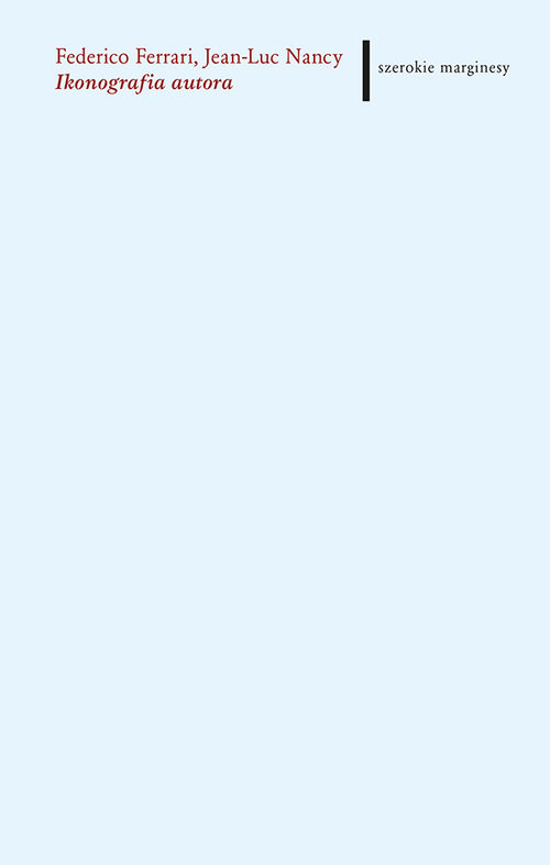 okładka Ikonografia autora książka | Nancy Jean-Luc, Federico Ferrari