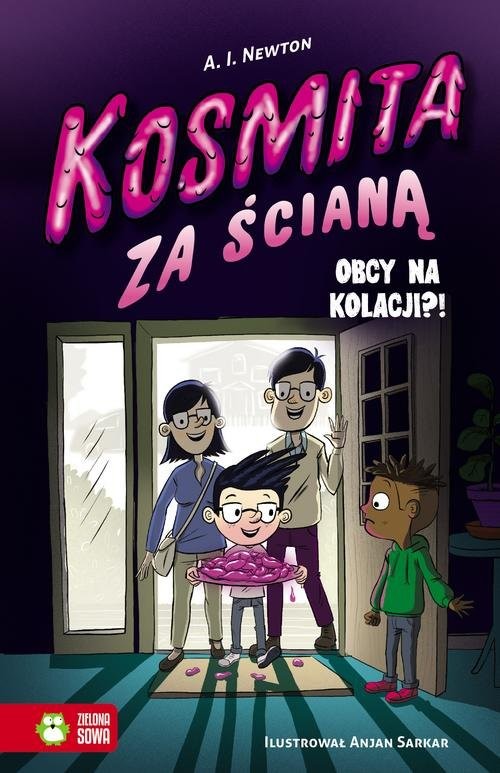 okładka Kosmita za ścianą Obcy na kolacji Tom 2 książka | A.I. Newton